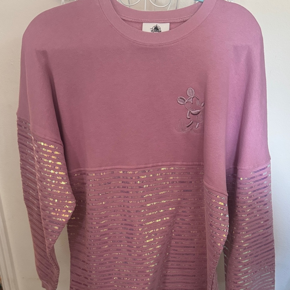Disney Pink and Gold Varsity Jacket